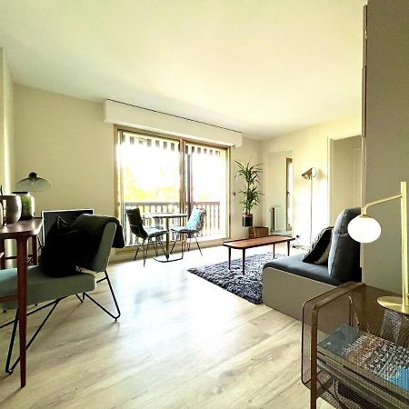 Beau Studio Terrasse Vue Jardin - A 2 Pas De La Mer Deauville Exteriör bild